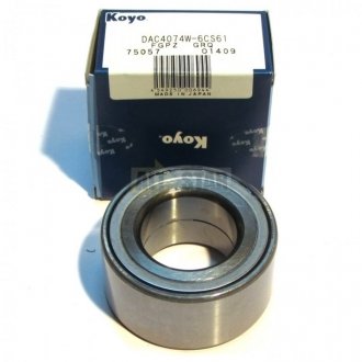 Підшипник ступиці KOYO DAC4074W-6CS61
