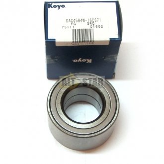 Підшипник ступиці KOYO DAC4584W-16CS71