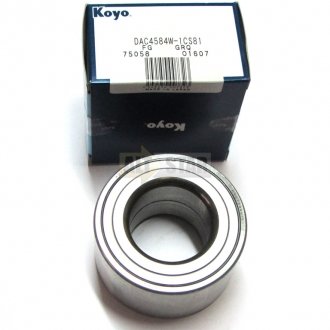 Підшипник маточини KOYO DAC4584W-1CS81 (фото 1)