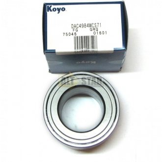 Підшипник ступиці KOYO DAC4984WCS71