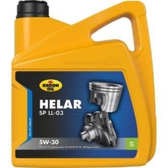 Олива моторна HELAR SP 5W-30 LL-03 4л KROON OIL 32303