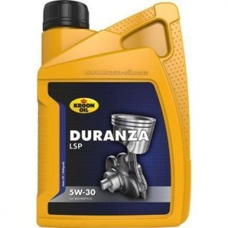 Олива моторна DURANZA LSP 5W-30 1л KROON OIL 34202