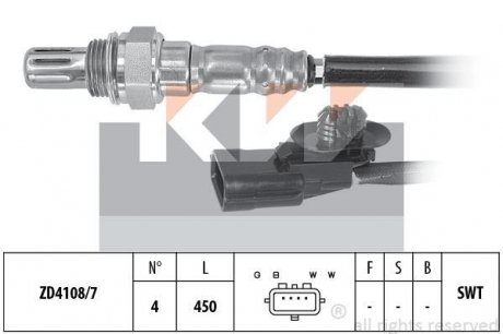 Лямбда зонд KW 498 169