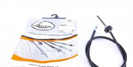 Трос ручника (задній) (L) Ford Focus/C-Max 03-07 (1504mm) (електро) LINEX 15.78.03