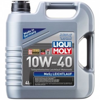 Масло моторн. MoS2 Leichtlauf 10W-40 (Канистра 4л) LIQUI MOLY 1917