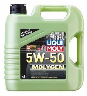 Олива моторна Molygen 5W-50 4л LIQUI MOLY 2543