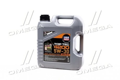 Масло моторн. TOP TEC 4200 5W-30 (Канистра 4л) LIQUI MOLY 3715