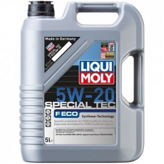 Масло моторн. Special Tec F ECO 5W-20 (Канистра 5л) LIQUI MOLY 3841