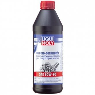 Олива трансмісійна Hypoid-Getriebeoil 80W-90 1L LIQUI MOLY 3924 (фото 1)