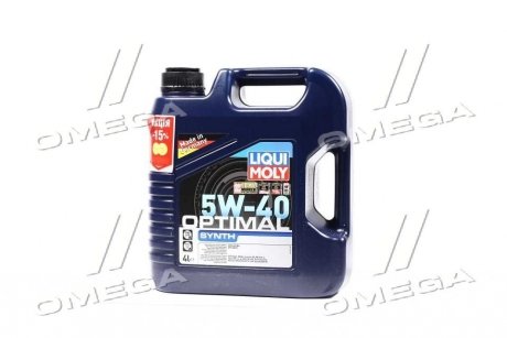 Моторна олива Optimal 5W-40, 4л LIQUI MOLY 3926