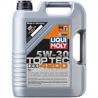 Моторна олива Top Tec 4200 5W-30, 5л LIQUI MOLY 7661