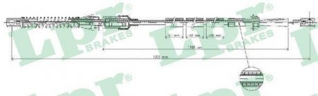 Трос акселератора LPR C0073A