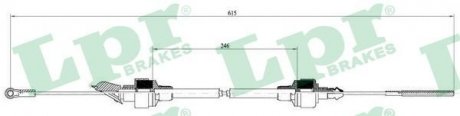 Трос зчеплення LPR C0108C (фото 1)