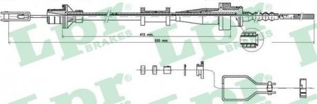 Трос зчеплення LPR C0114C