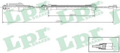 Трос зчеплення LPR C0237C (фото 1)