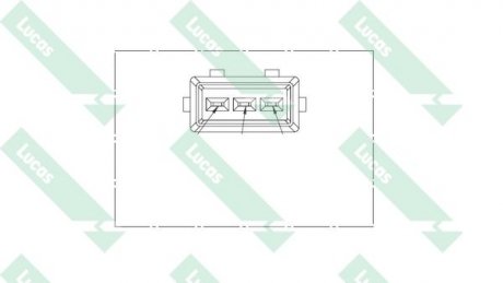 Датчик положення коленвалу LUCAS SEB416