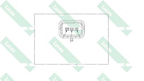 Датчик положення коленвалу LUCAS SEB479