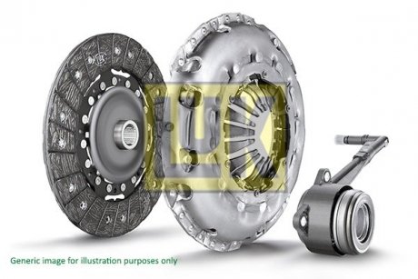 Сцепление FORD FIESTA V 1.4-1.4 16V 01- (Пр-во) LuK 621 3052 33