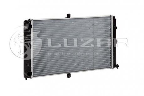 Радиатор охлаждения 2110-2112 SPORT универсальный (алюм-паяный) LUZAR LRc01120b