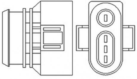 Лямбда зонд VW Caddy II 1.4 95-04 MAGNETI MARELLI 466016355047
