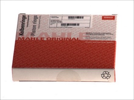 Комплект кілець поршневих з 3 шт. MAHLE / KNECHT 011 08 N1