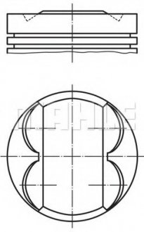 Поршень MAHLE / KNECHT 011 PI 00105 000