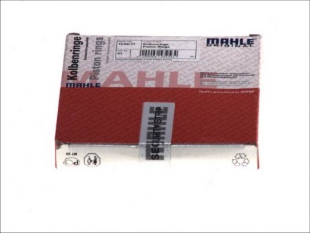 Кольца поршневые OPEL 80,50 X18XE1/Z18XE/Z18XEL (Mahle) MAHLE / KNECHT 012 02 N0