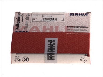 Кольца поршневые RENAULT 1,4/1,6 K4J/K4M 79,50 1,20 x 1,50 x 2,50 mm (Mahle) MAHLE / KNECHT 022 15 N0