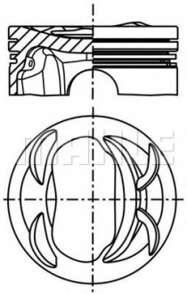 Поршень MAHLE / KNECHT 028 PI 00117 002