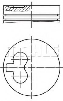 Поршень MAHLE MAHLE / KNECHT 029 55 02