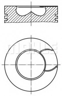 Поршень MH MAHLE / KNECHT 213 70 00