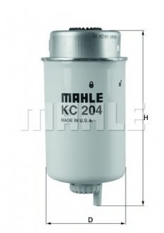 Паливний фільтр MAHLE / KNECHT KC204