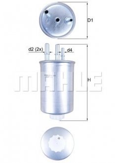 Фильтр топливный MAHLE / KNECHT KL505