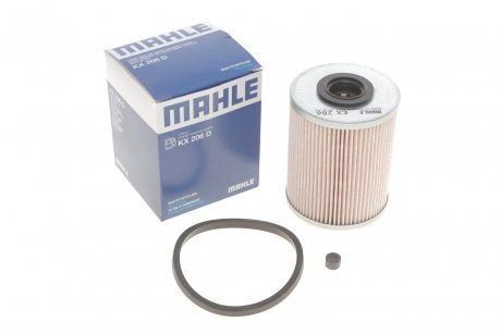 Фильтр топл. PEUGEOT 605 (Knecht-Mahle) MAHLE / KNECHT KX 206D