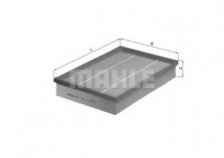 Повітряний фільтр MAHLE / KNECHT LX460/1