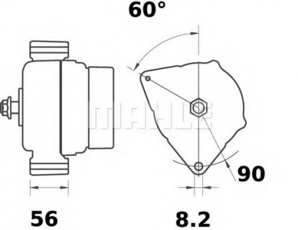 Генератор MAHLE / KNECHT MG 337