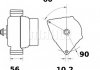 Генератор MAHLE / KNECHT MG 52 (фото 1)