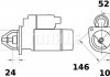 Стартер MAHLE / KNECHT MS 291 (фото 1)