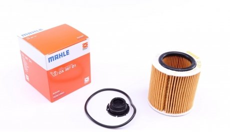 Фильтр масляный BMW 1.6-4.0 11- (KNECHT-MAHLE) MAHLE / KNECHT OX 387D1