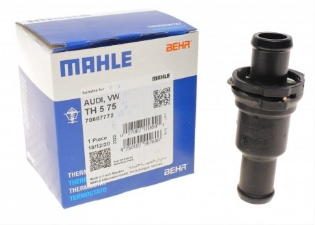 Термостат, охолоджуюча рідина MAHLE / KNECHT TH 5 75 (фото 1)