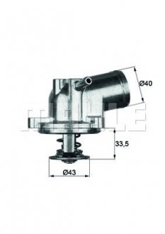 Термостат, охолоджуюча рідина MAHLE / KNECHT TI 21 87 (фото 1)