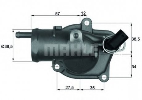 Термостат MAHLE / KNECHT TI3192 (фото 1)