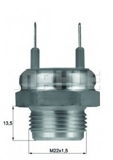 Термостат, охолоджуюча рідина MAHLE / KNECHT TSW 6 D