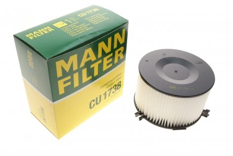 Фільтр салону VW T4 1.8-2.8 91-03 -FILTER MANN CU 1738