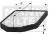 Фільтр, повітря у внутрішній простір MANN CUK2241-2 (фото 2)