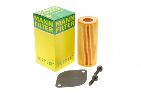 Фільтр АКПП Renault Trucks Kerax/Magnum/Premium 7.2D-13.0D 96- -FILTER MANN HU 721 Z KIT