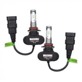 Лампа светодиодная LED HB4 6000K 4000Lm P22d, Комплект 2шт MASUMA L660