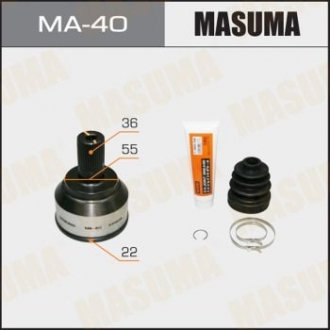 ШРУС 22x55x36 MAZDA 3 2006 (MA-40) MASUMA MA40