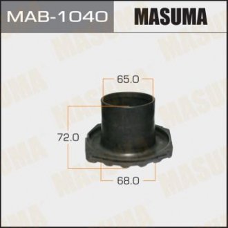 Пильовик амортизатора заднього Toyota (03-08), Corolla (00-06) (MAB-1040) MASUMA MAB1040