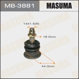 Опора шаровая (MB-3881) MASUMA MB3881